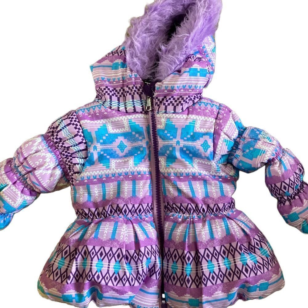 Infant Baby Girl Pacific Trail Purple Winter Coat